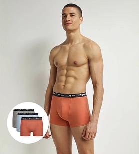 DIM COTTON STRETCH BOXER 3x
